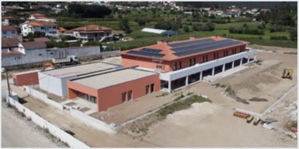 Nova Estrutura Residencial para Pessoas Idosas em construção